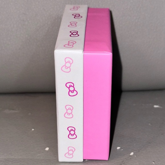 Sanrio Hello Kitty Brass Silver Plate Crystal Necklace and Earrings Set - Picture 5 of 5